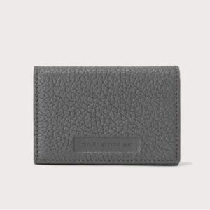Gray Dagne Dover Leather Wallet